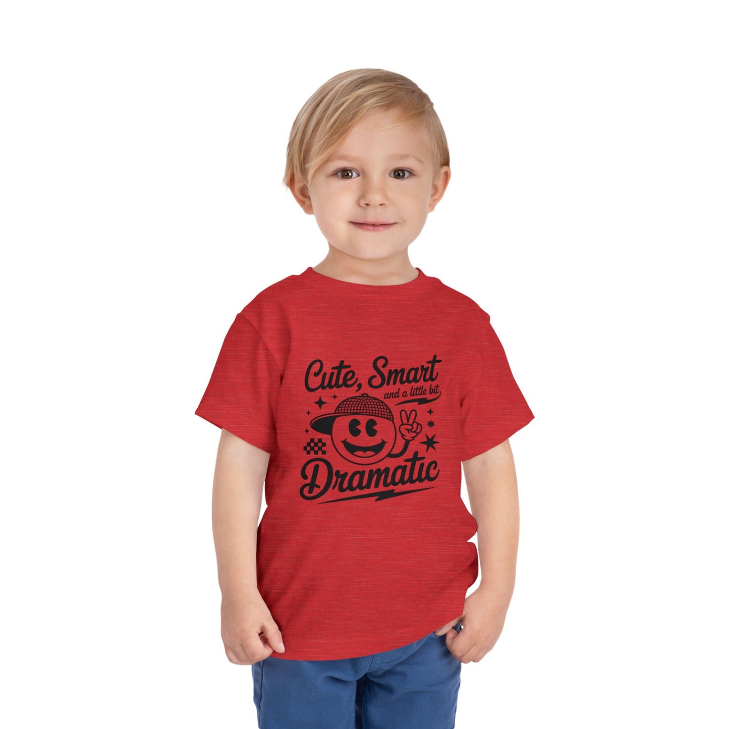 Cute, Smart & a Little Dramatic Toddler Tee
