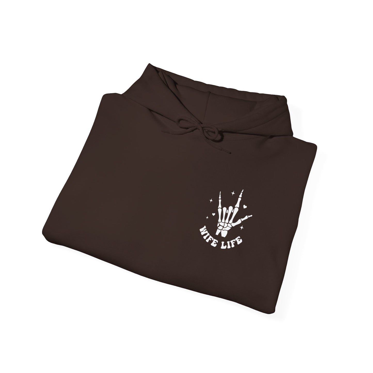 Hoodie — "Love My Husband But Sometimes I Wanna Square Up" Graphic Pullover