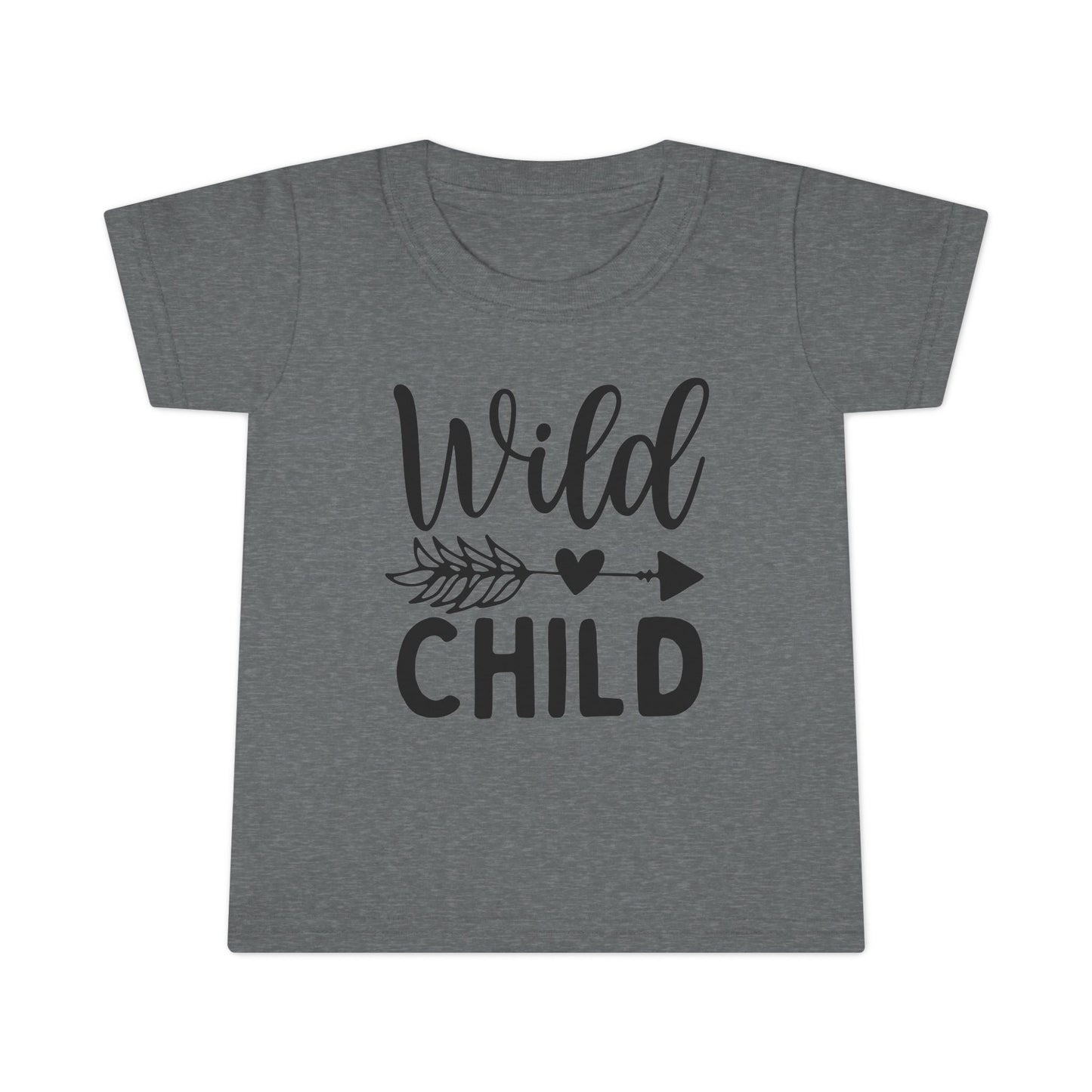 Wild Child Toddler T-Shirt — Cute Adventure Arrow Graphic Tee for Little Explorers