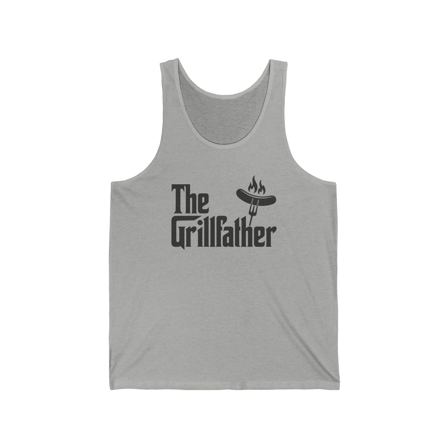 Grillfather Tank Top — Funny BBQ Dad Shirt