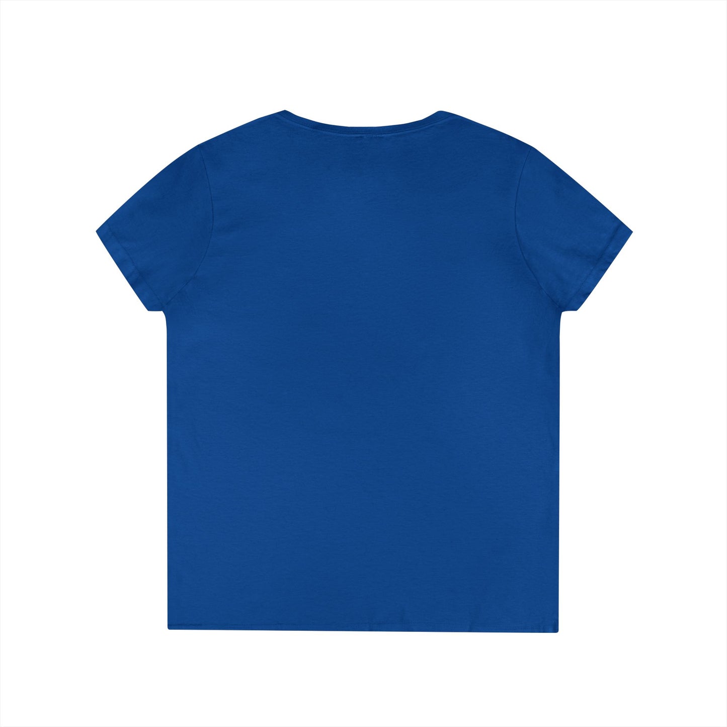 America Cherry V-Neck T-Shirt — Patriotic Women's Summer Tee