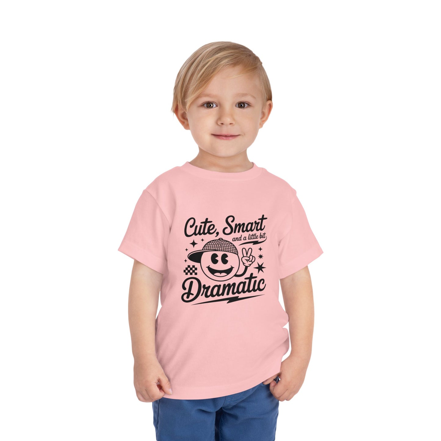 Cute, Smart & a Little Dramatic Toddler Tee