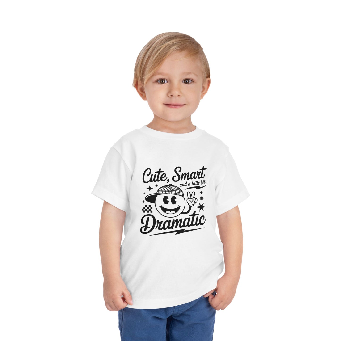 Cute, Smart & a Little Dramatic Toddler Tee