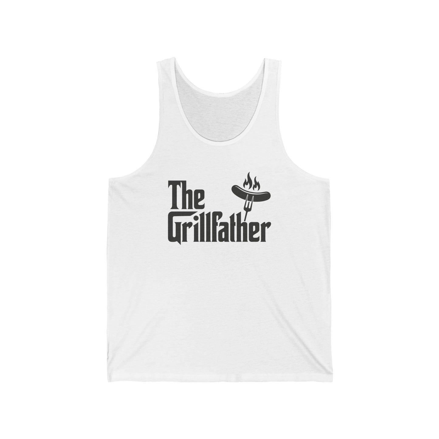 Grillfather Tank Top — Funny BBQ Dad Shirt