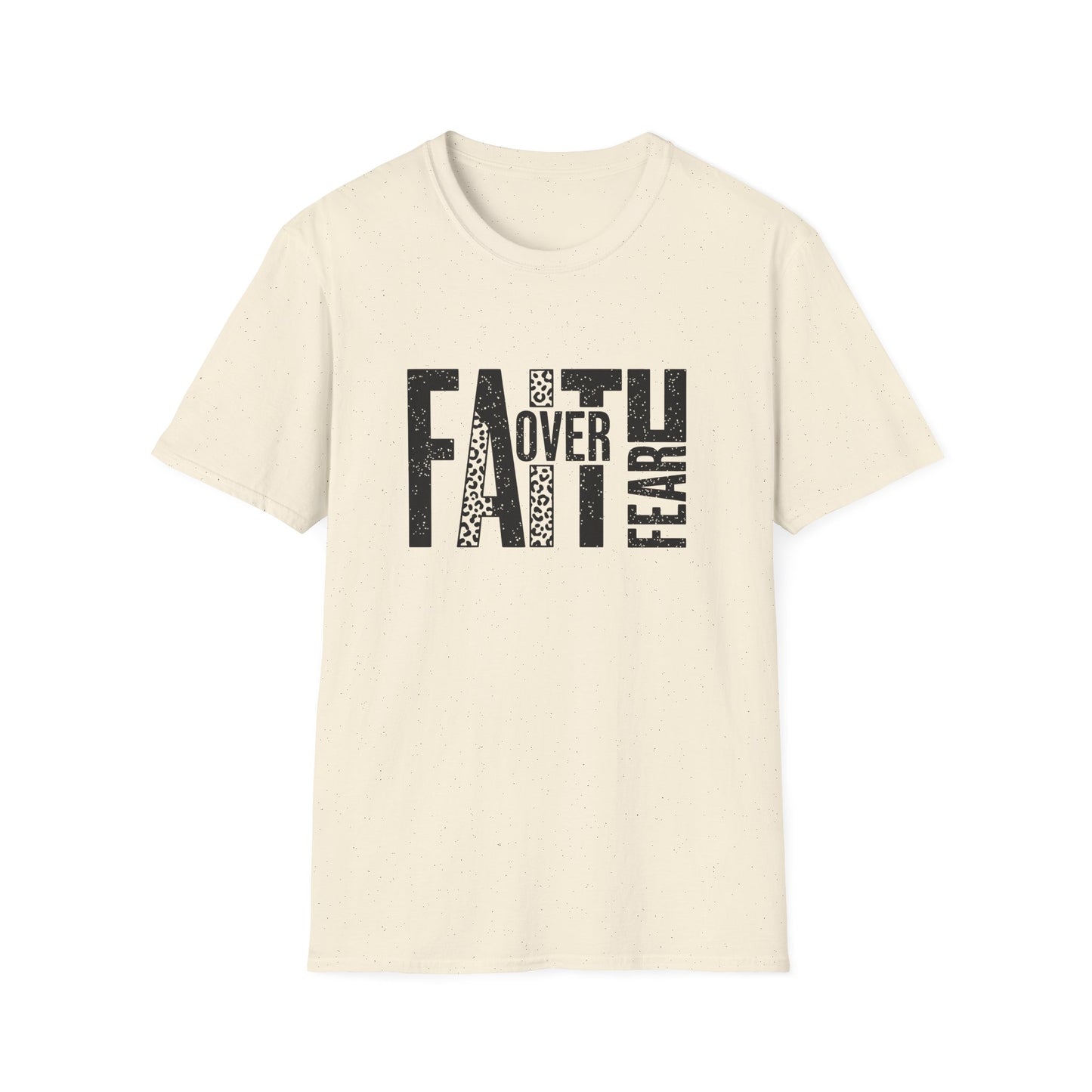 Faith Over Fear T-Shirt — Inspirational Christian Graphic Tee
