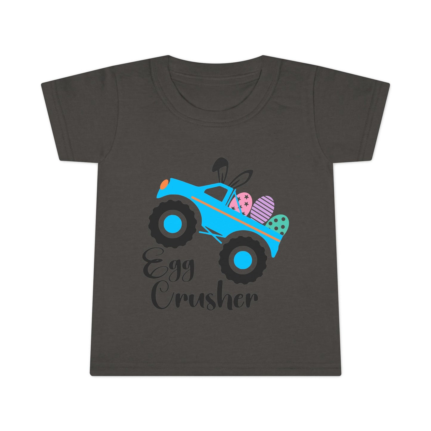 Toddler T-Shirt — "Egg Crusher" Monster Truck Easter Shirt