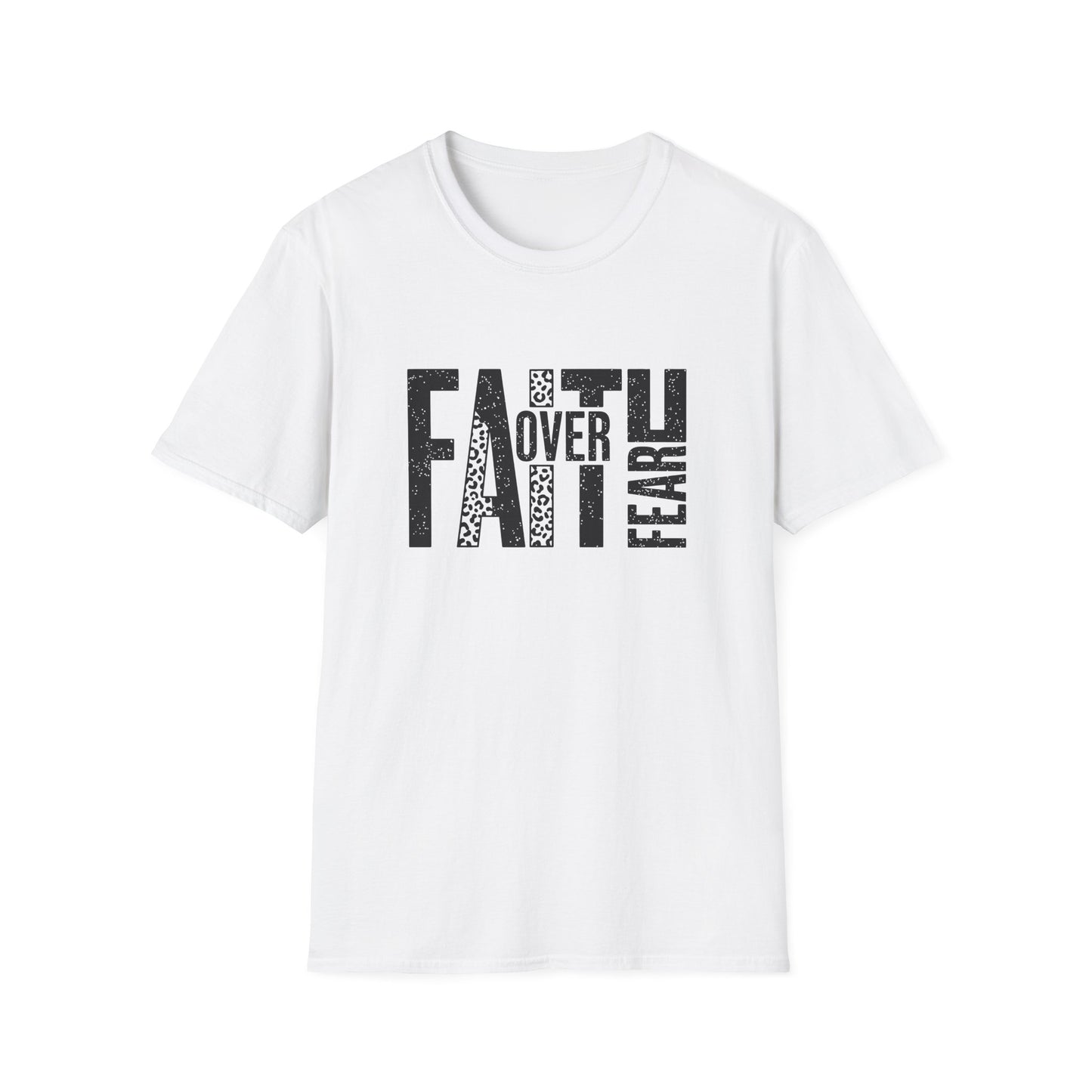 Faith Over Fear T-Shirt — Inspirational Christian Graphic Tee