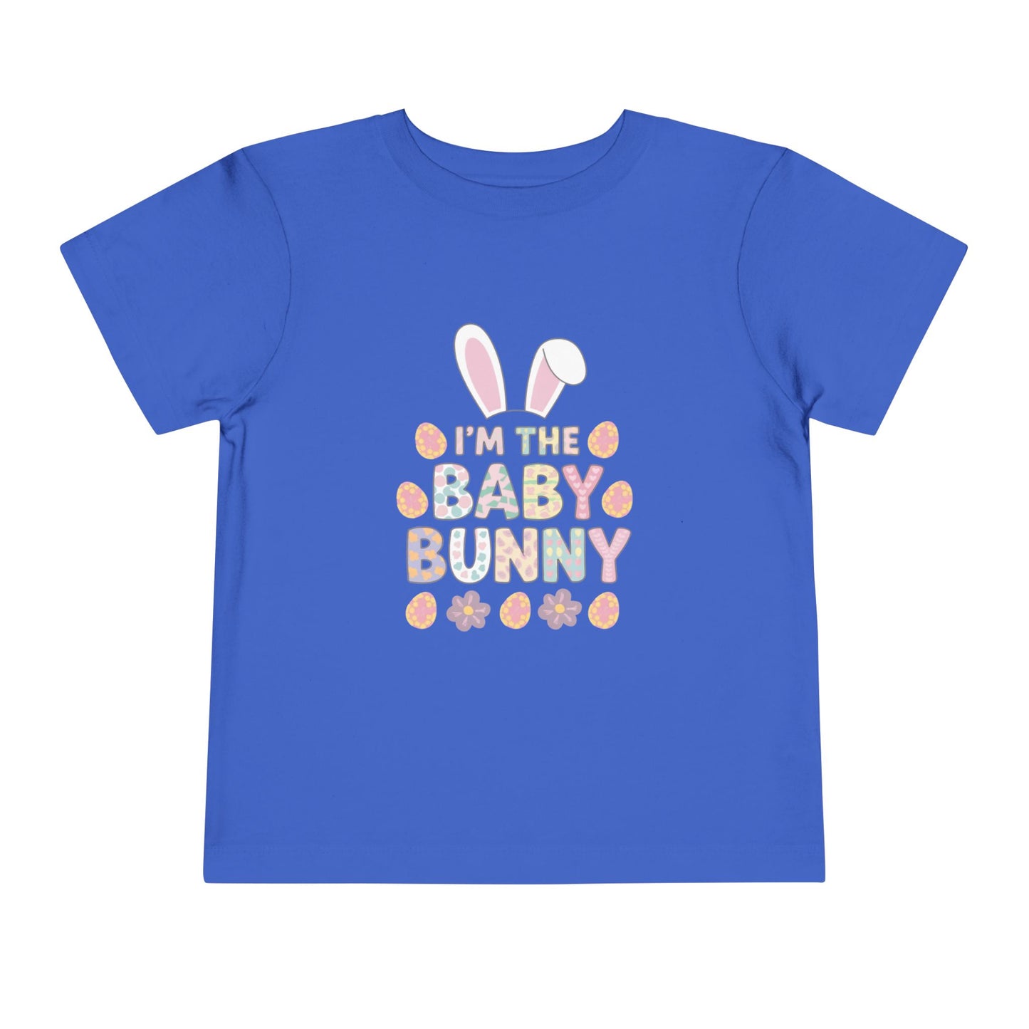Toddler Tee — “I’m the Baby Bunny” Easter Graphic Shirt