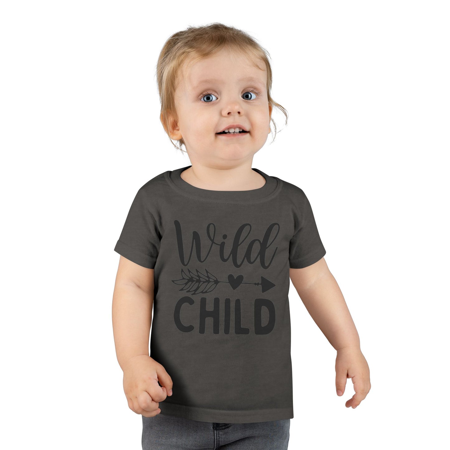 Wild Child Toddler T-Shirt — Cute Adventure Arrow Graphic Tee for Little Explorers