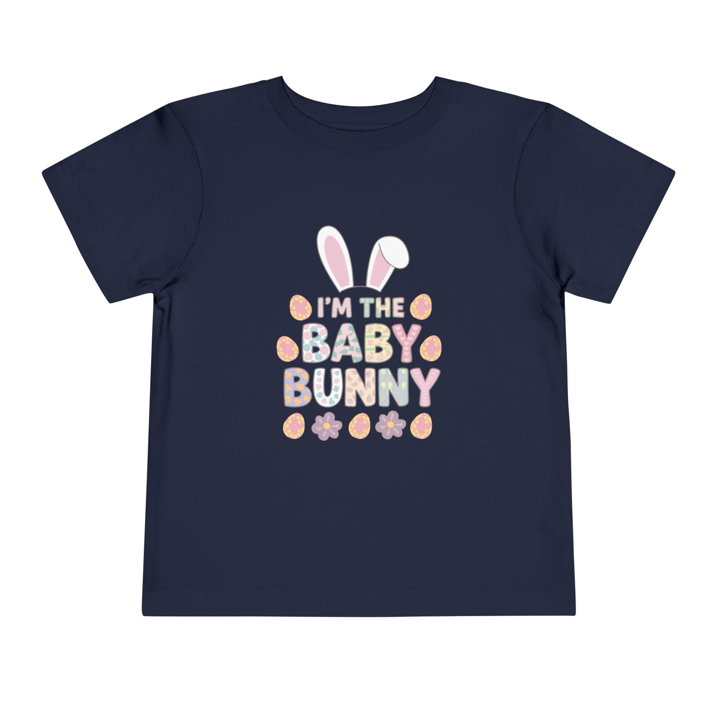 Toddler Tee — “I’m the Baby Bunny” Easter Graphic Shirt