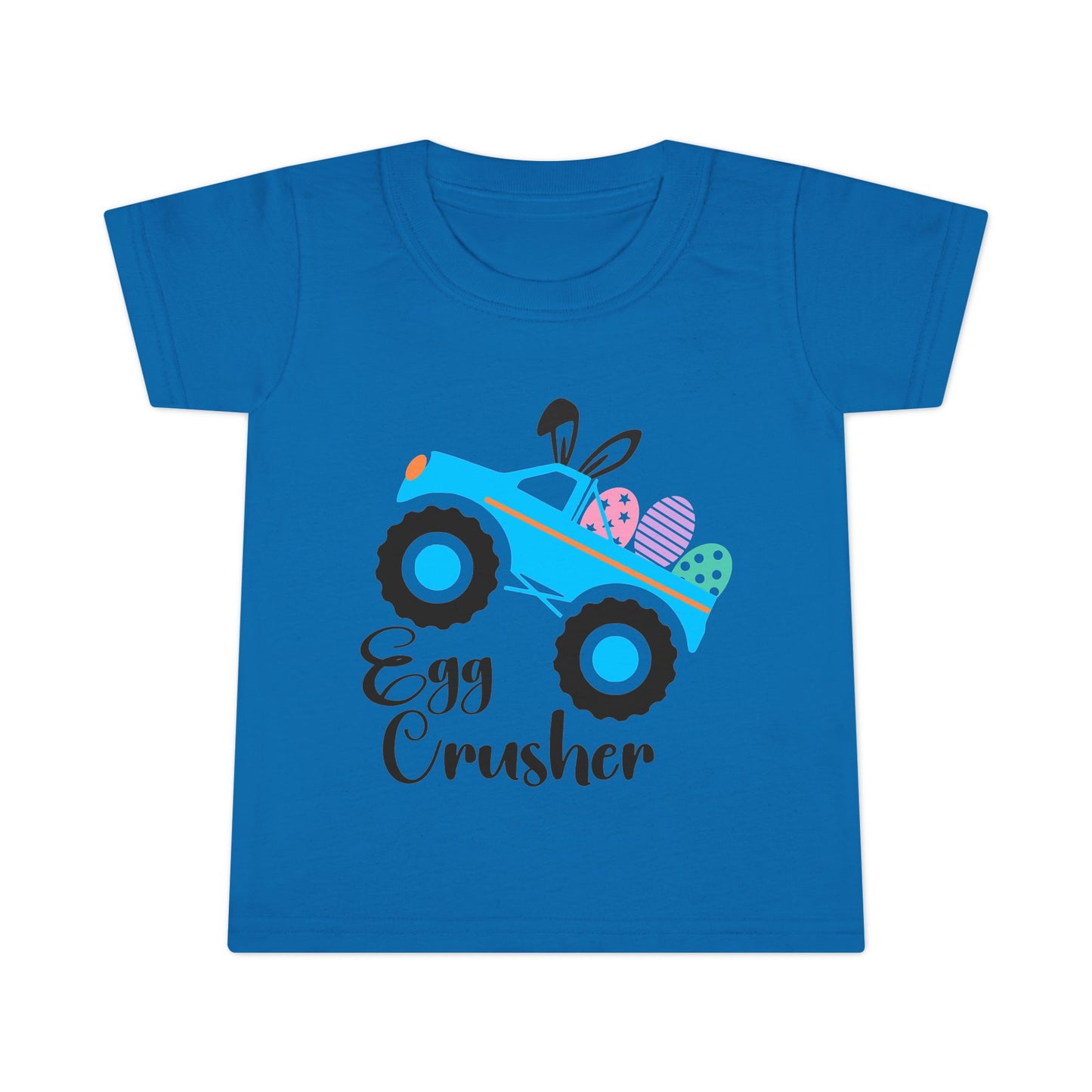 Toddler T-Shirt — "Egg Crusher" Monster Truck Easter Shirt