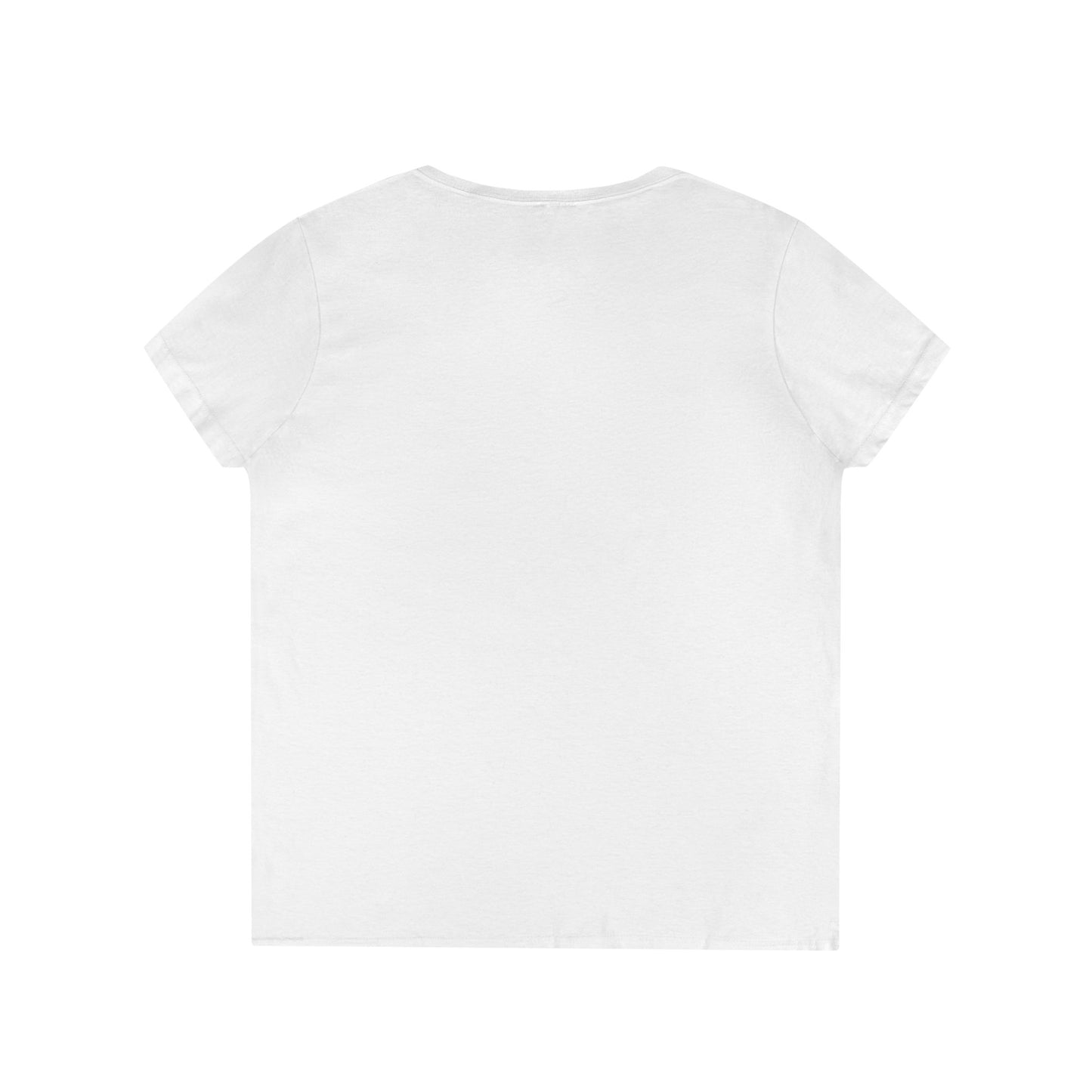 America Cherry V-Neck T-Shirt — Patriotic Women's Summer Tee
