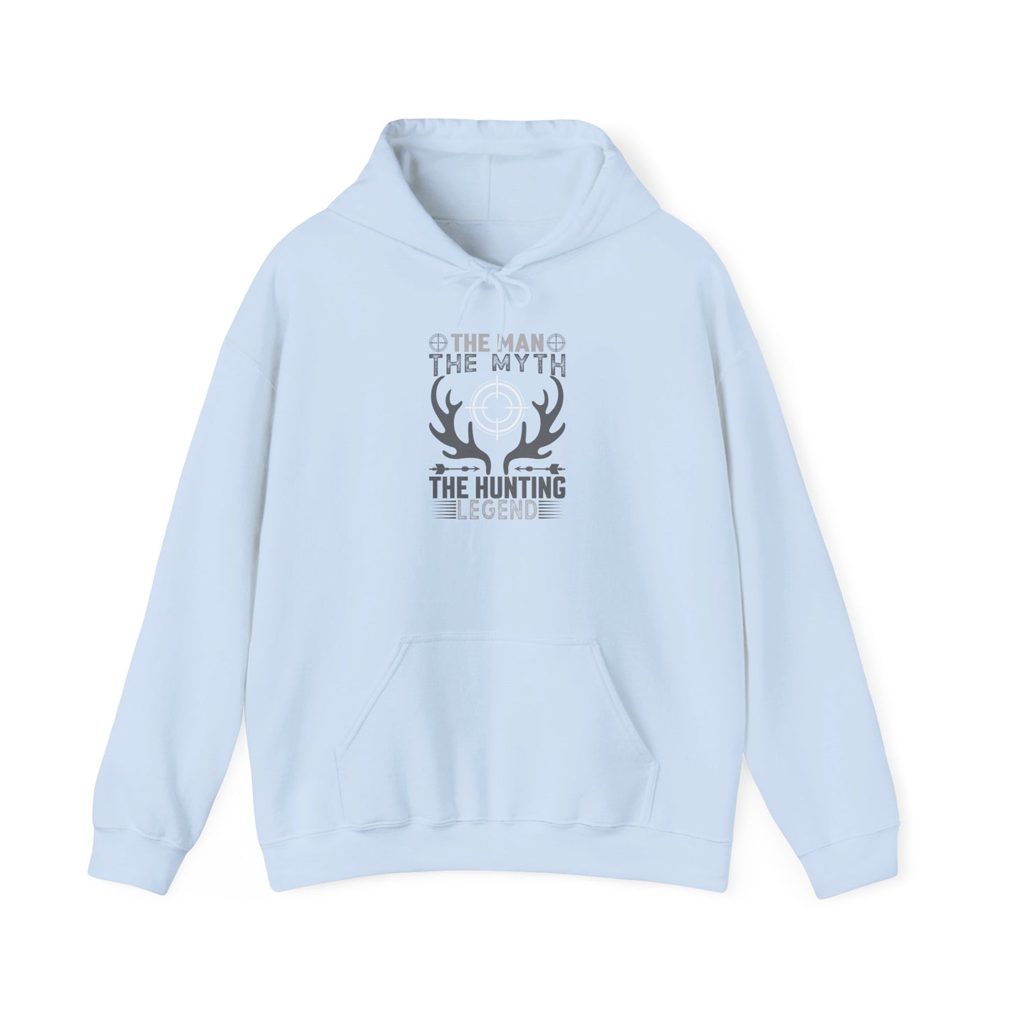 The Man, The Myth, The Legend Hoodie — Target & Antler Graphic Pullover