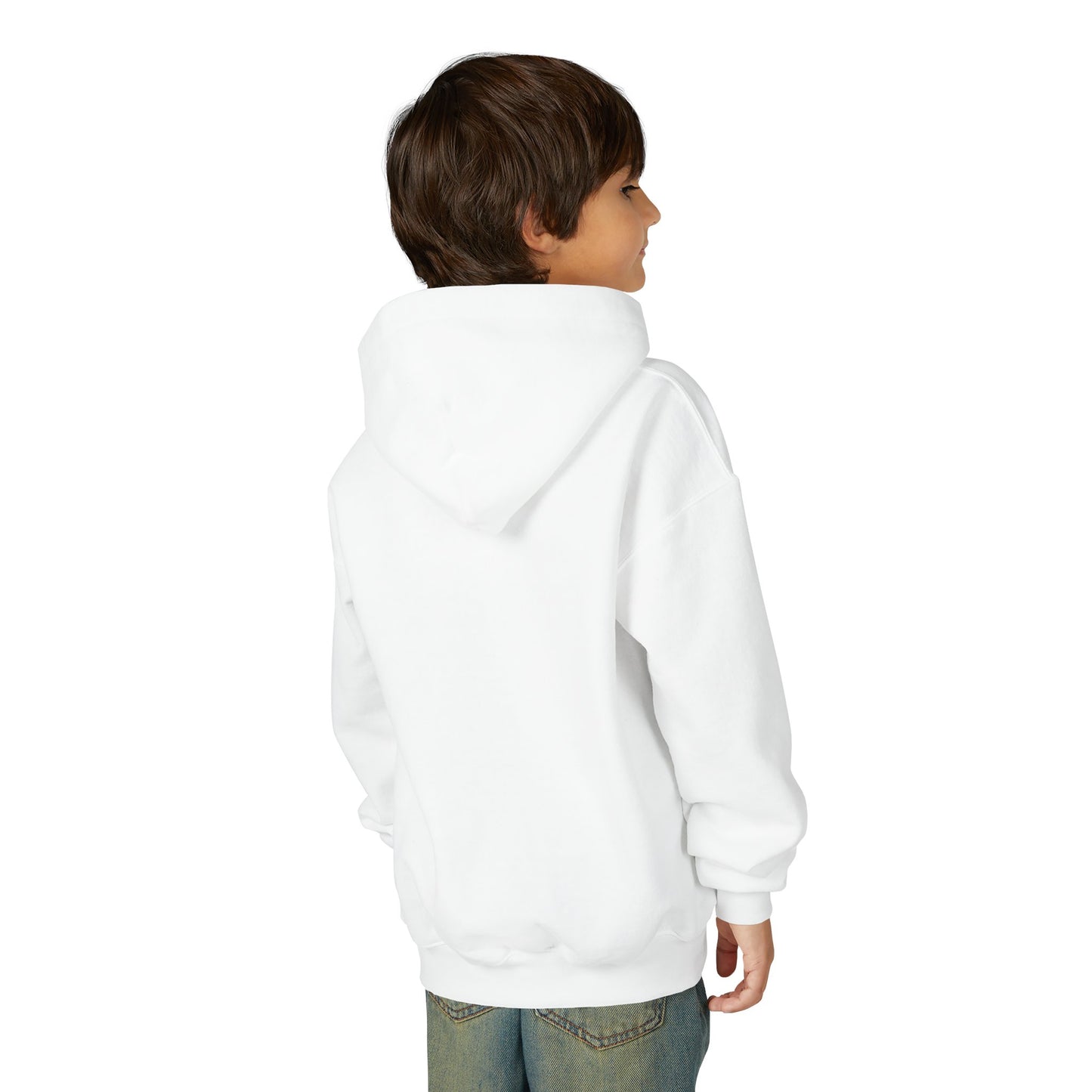 Youth Hoodie — "In My Defense: I Was Left Unsupervised" Funny Kids Sweatshirt