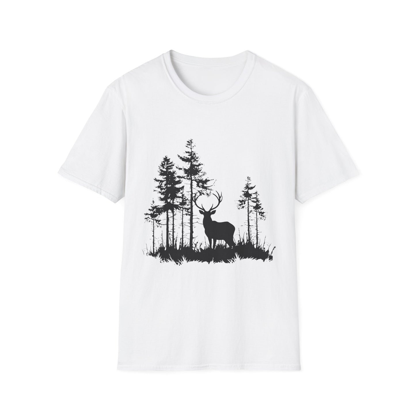 Deer Silhouette Forest T-Shirt