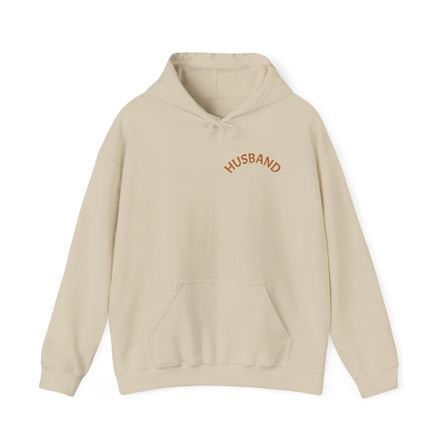 Hoodie — 'Supportive, Handsome, Brave, Daddy, Strong, Handy' Pastel Pride Graphic Hoodie