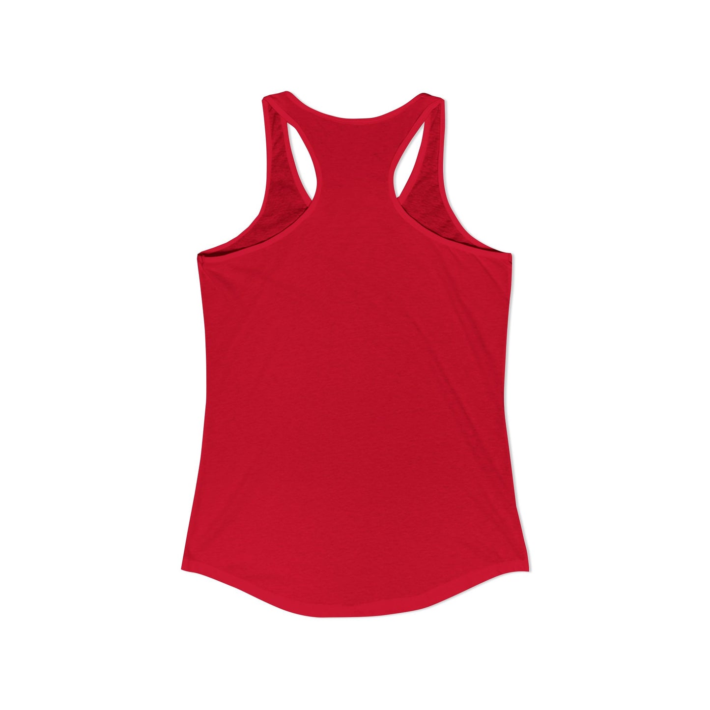 'I'm Fine" -Women's Ideal Racerback Tank