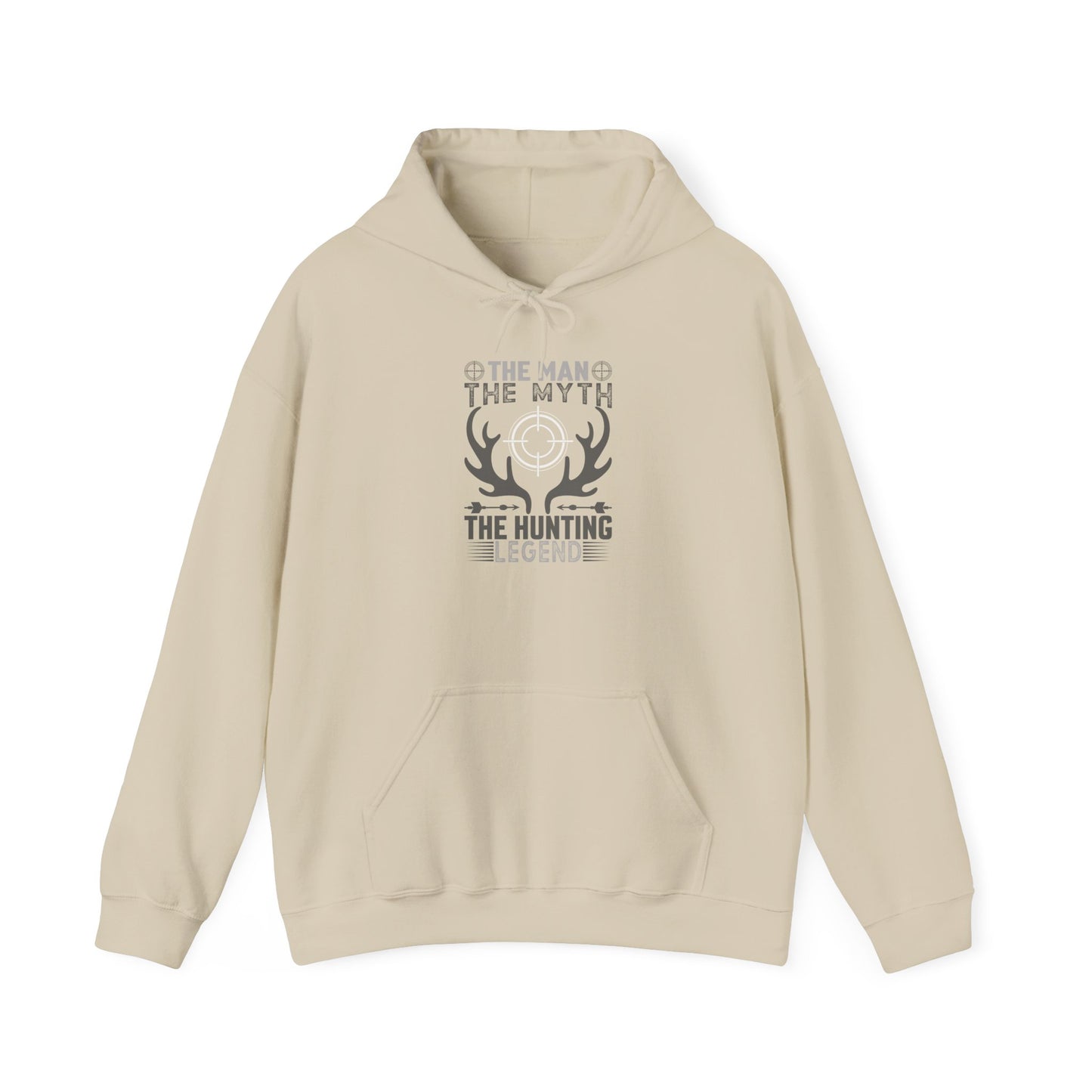 The Man, The Myth, The Legend Hoodie — Target & Antler Graphic Pullover