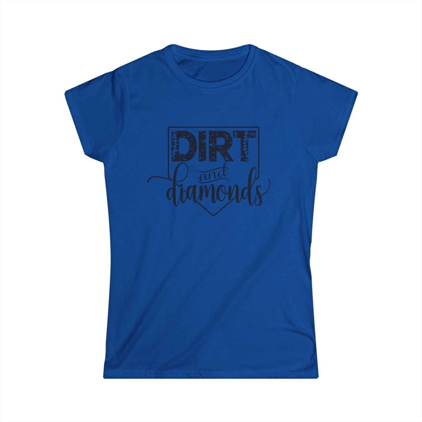 Dirt and Diamonds Women's Tee — Rustic Western Graphic Shirt for Farm, Ranch & Country Living