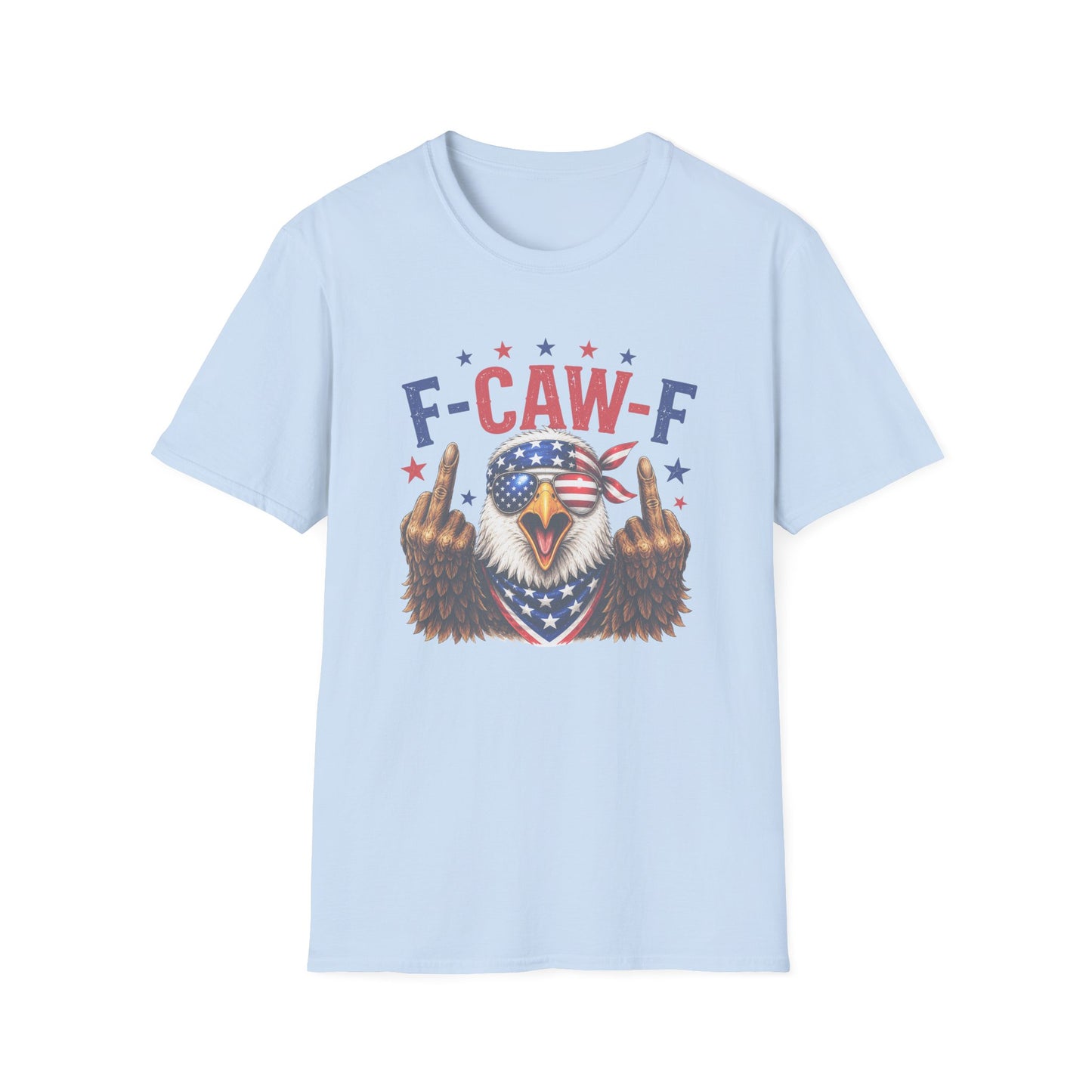Patriotic Eagle 'F-CAW-F' T-Shirt