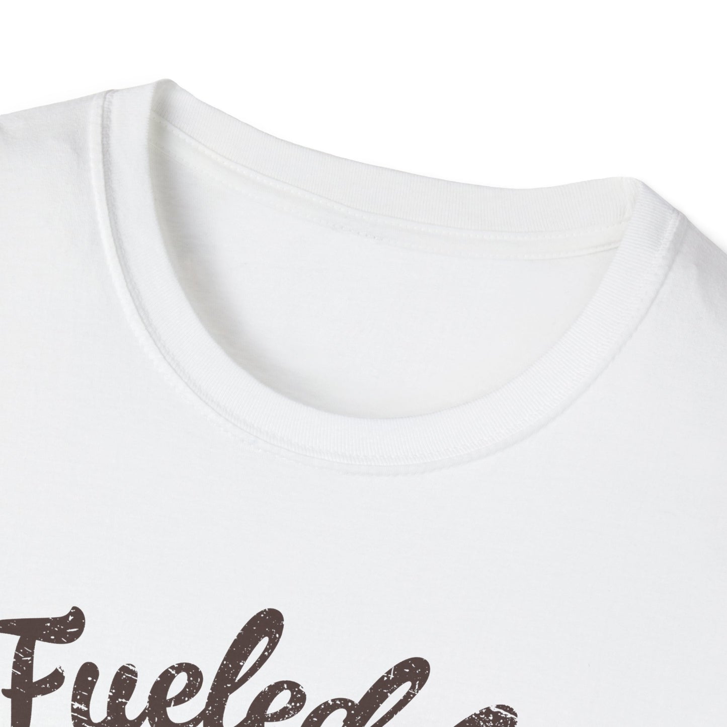 T‑Shirt — Fueled by Coffee & Chaos Retro Pinup Tee