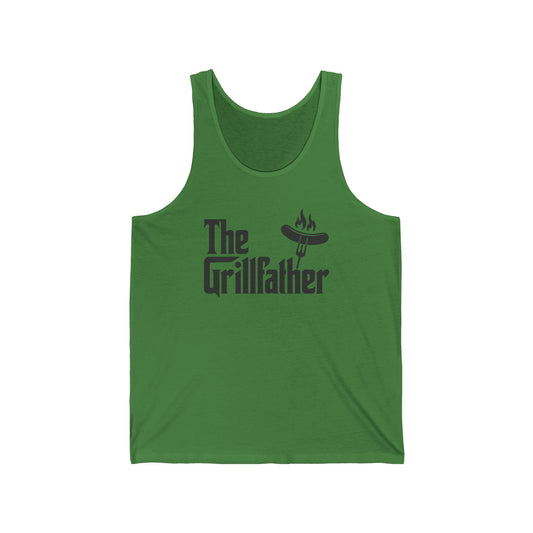 Grillfather Tank Top — Funny BBQ Dad Shirt