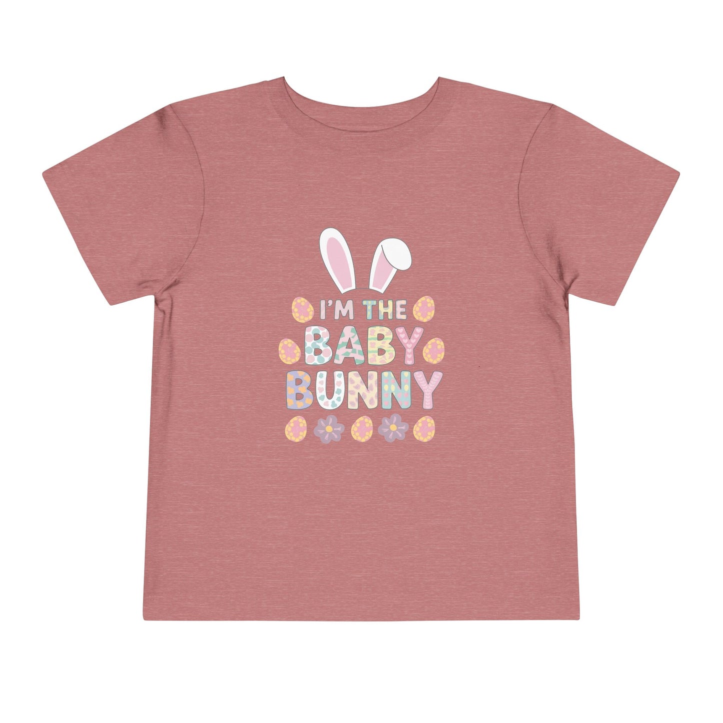 Toddler Tee — “I’m the Baby Bunny” Easter Graphic Shirt