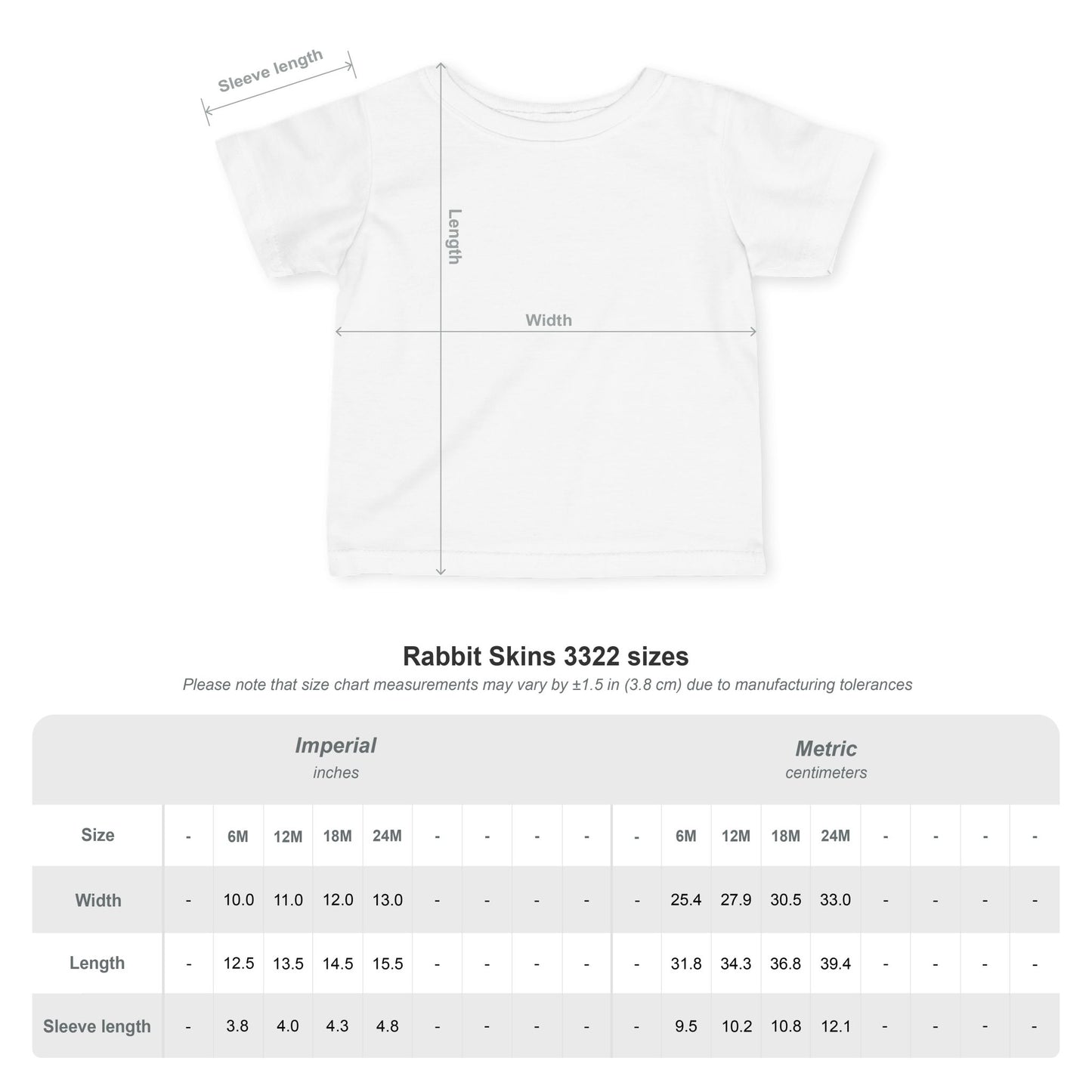 Infant Tee — "Tiny But Mighty: Small But Still The Boss" Baby Shirt