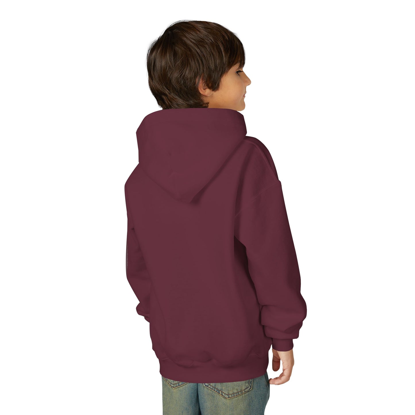 Youth Hoodie — "In My Defense: I Was Left Unsupervised" Funny Kids Sweatshirt