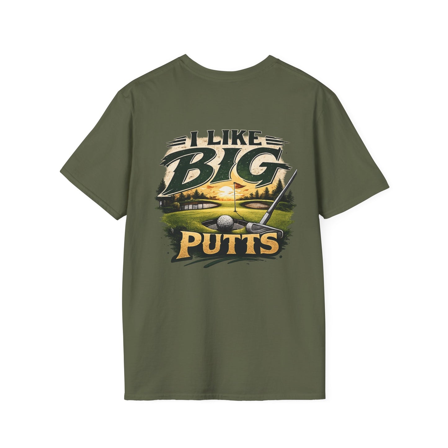 "I Like Big Putts" Funny Golfing Shirt
