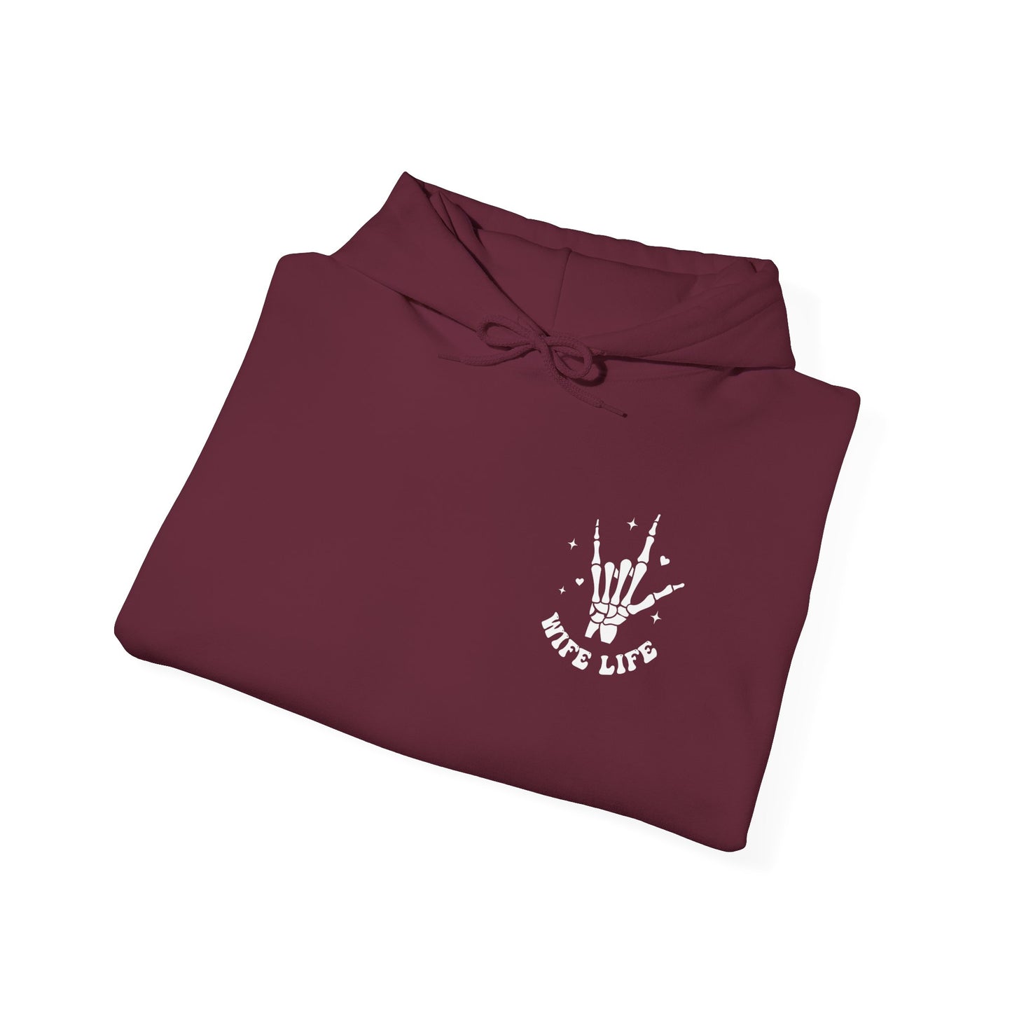 Hoodie — "Love My Husband But Sometimes I Wanna Square Up" Graphic Pullover