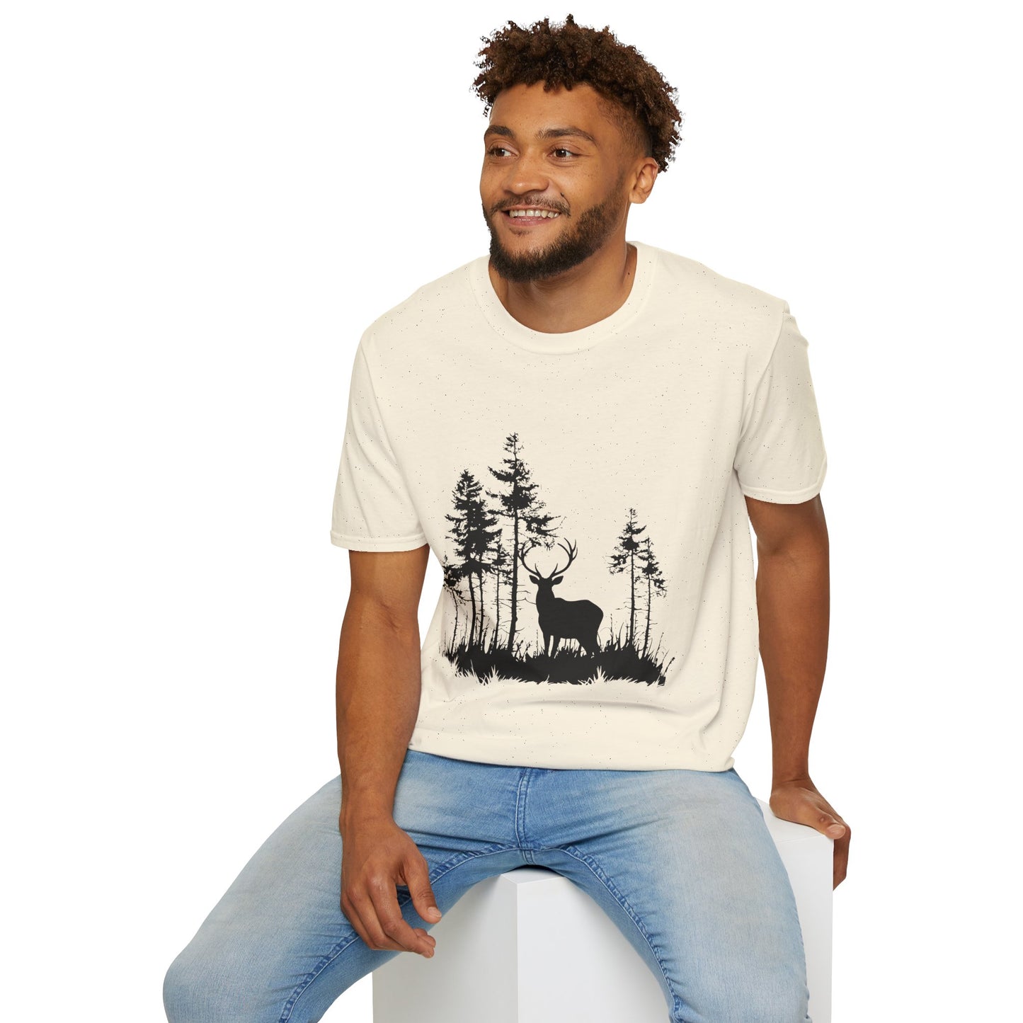 Deer Silhouette Forest T-Shirt