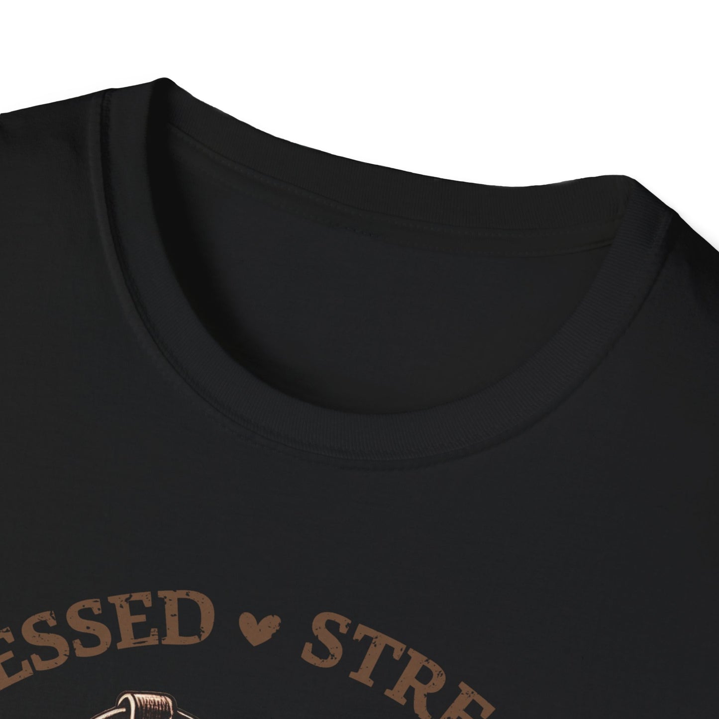Blessed Stressed and Cowboy Obsessed T-Shirt — Western Cowboy Boots Graphic Tee