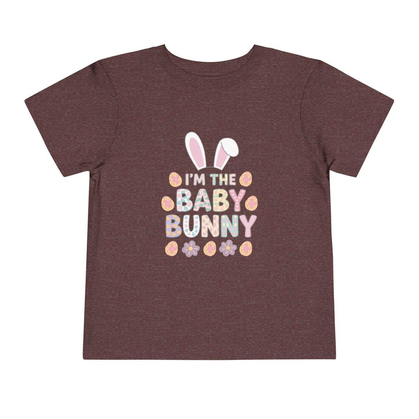 Toddler Tee — “I’m the Baby Bunny” Easter Graphic Shirt