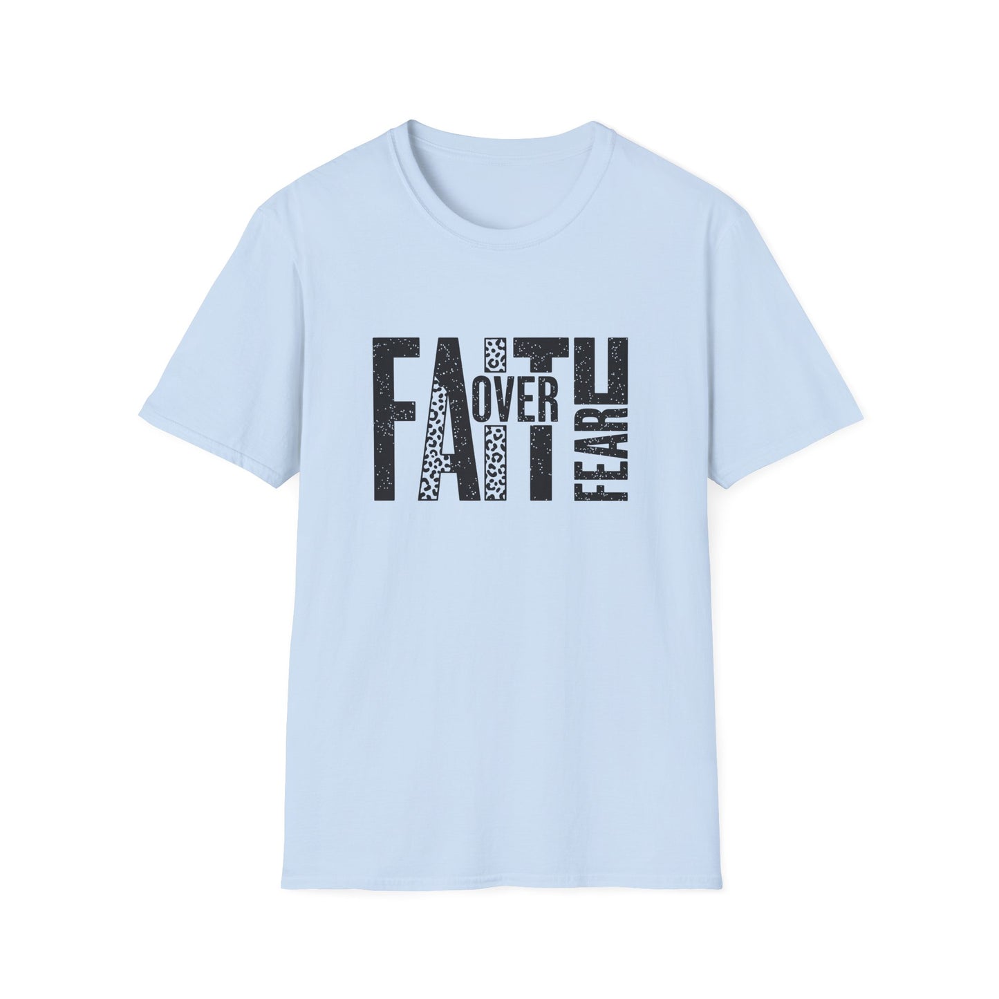 Faith Over Fear T-Shirt — Inspirational Christian Graphic Tee