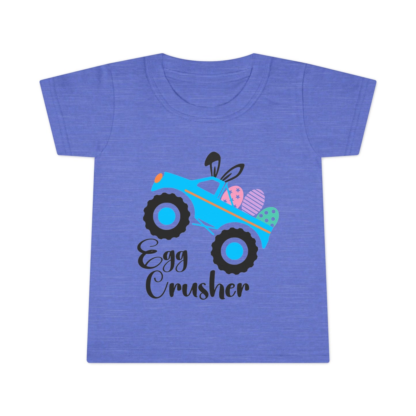 Toddler T-Shirt — "Egg Crusher" Monster Truck Easter Shirt