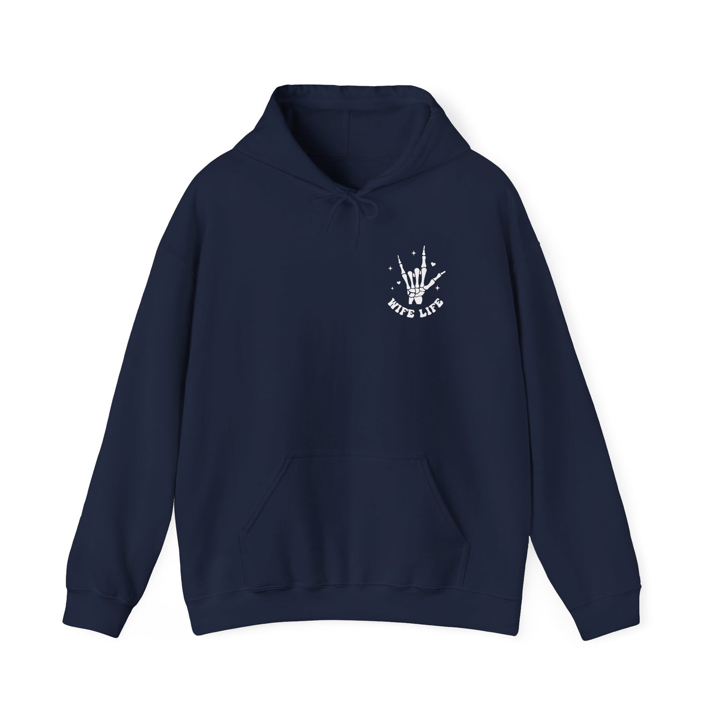 Hoodie — "Love My Husband But Sometimes I Wanna Square Up" Graphic Pullover