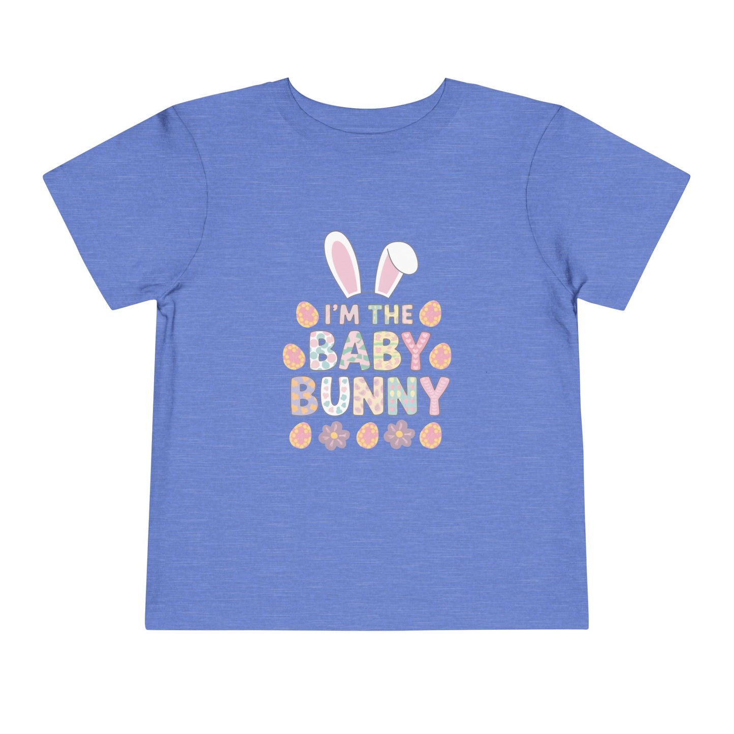 Toddler Tee — “I’m the Baby Bunny” Easter Graphic Shirt
