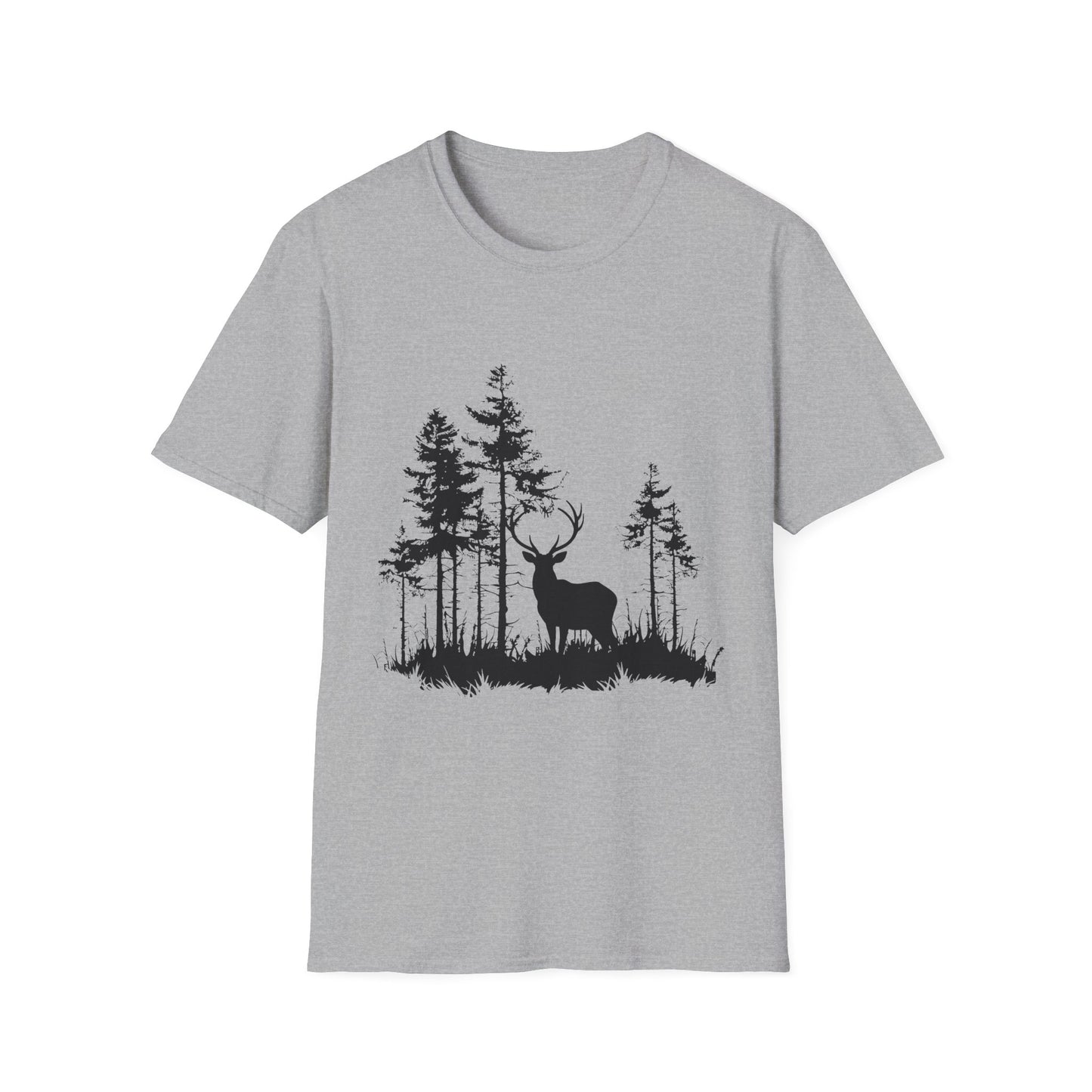 Deer Silhouette Forest T-Shirt