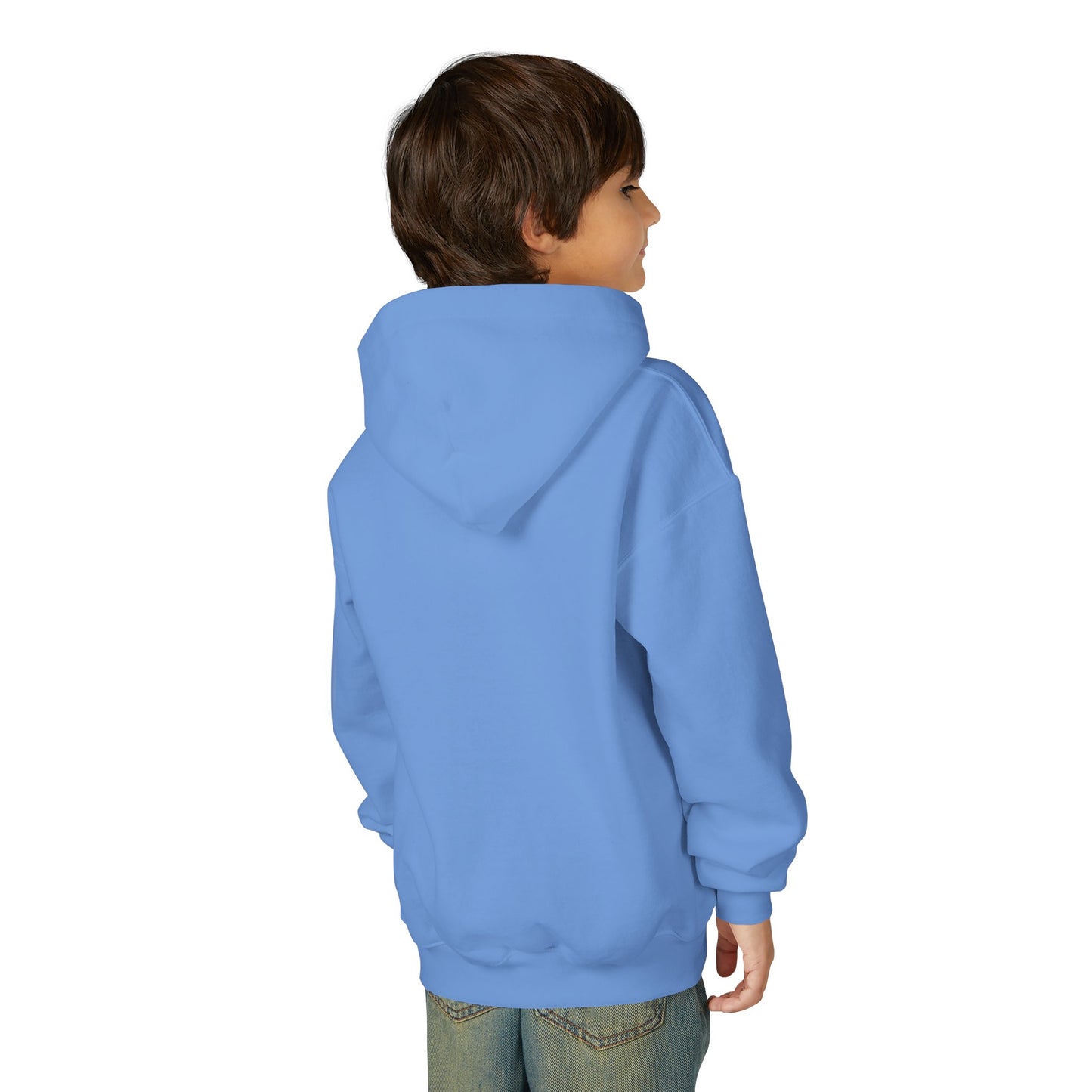 Youth Hoodie — "In My Defense: I Was Left Unsupervised" Funny Kids Sweatshirt