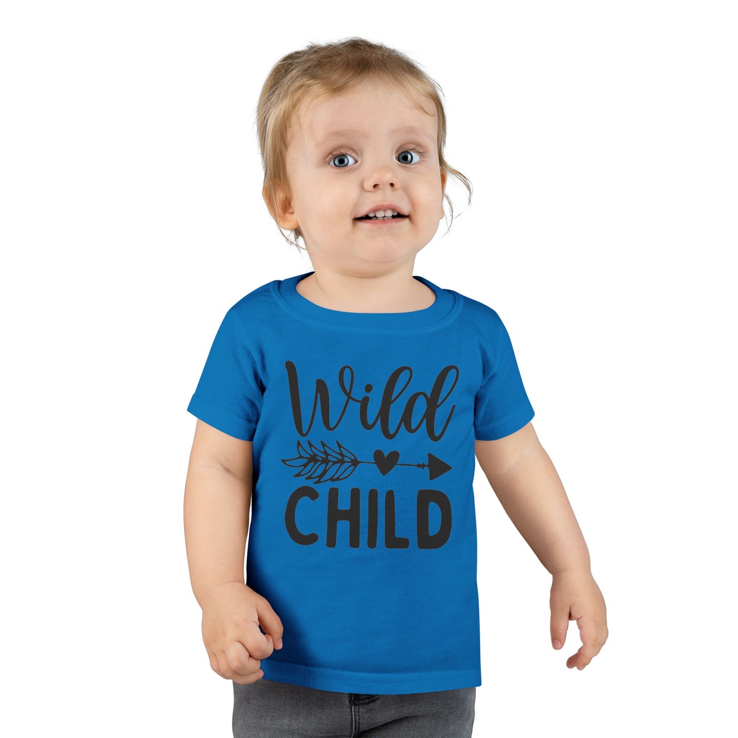 Wild Child Toddler T-Shirt — Cute Adventure Arrow Graphic Tee for Little Explorers