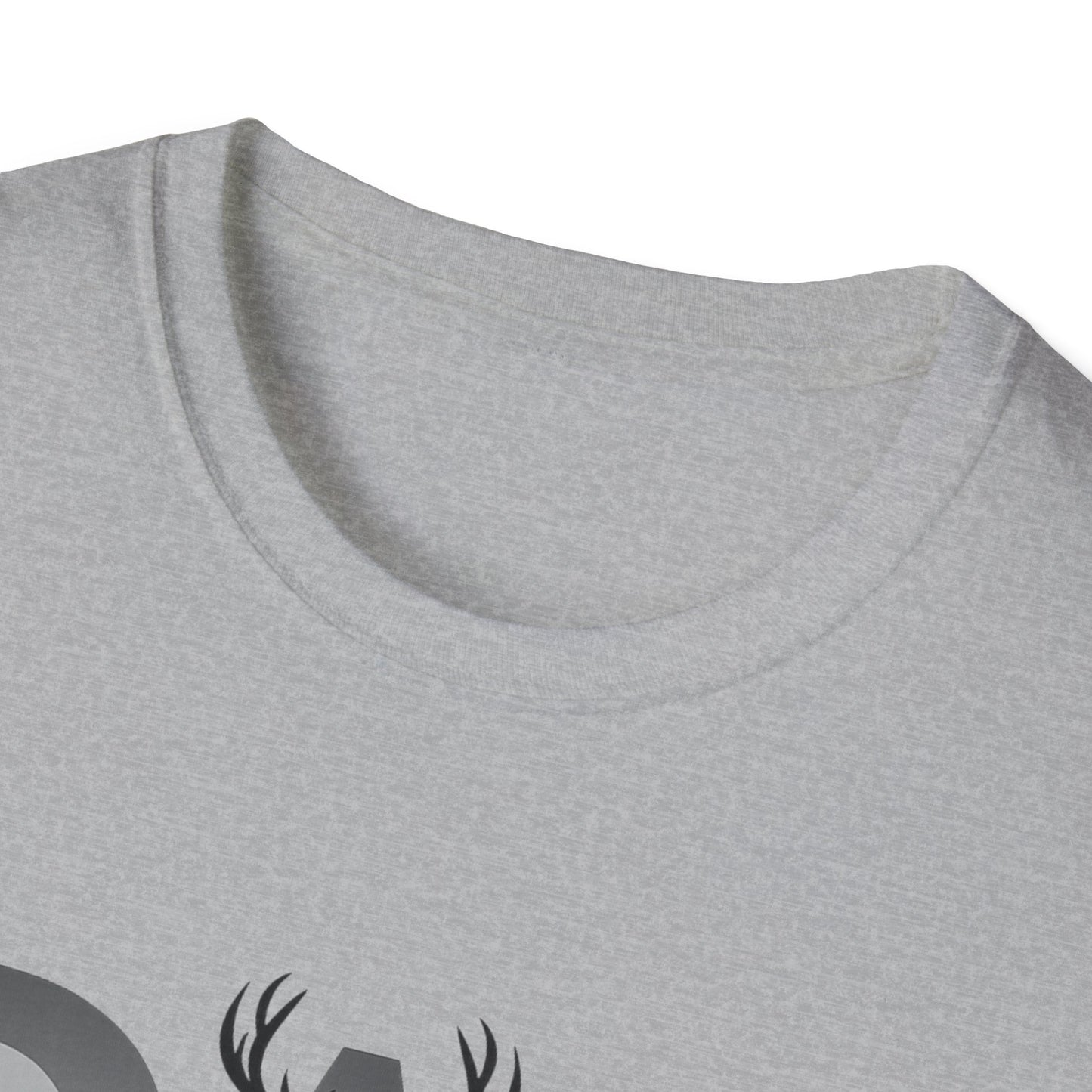 Dad Wildlife Silhouette T-Shirt — Deer Antler Outdoors Father’s Day Tee