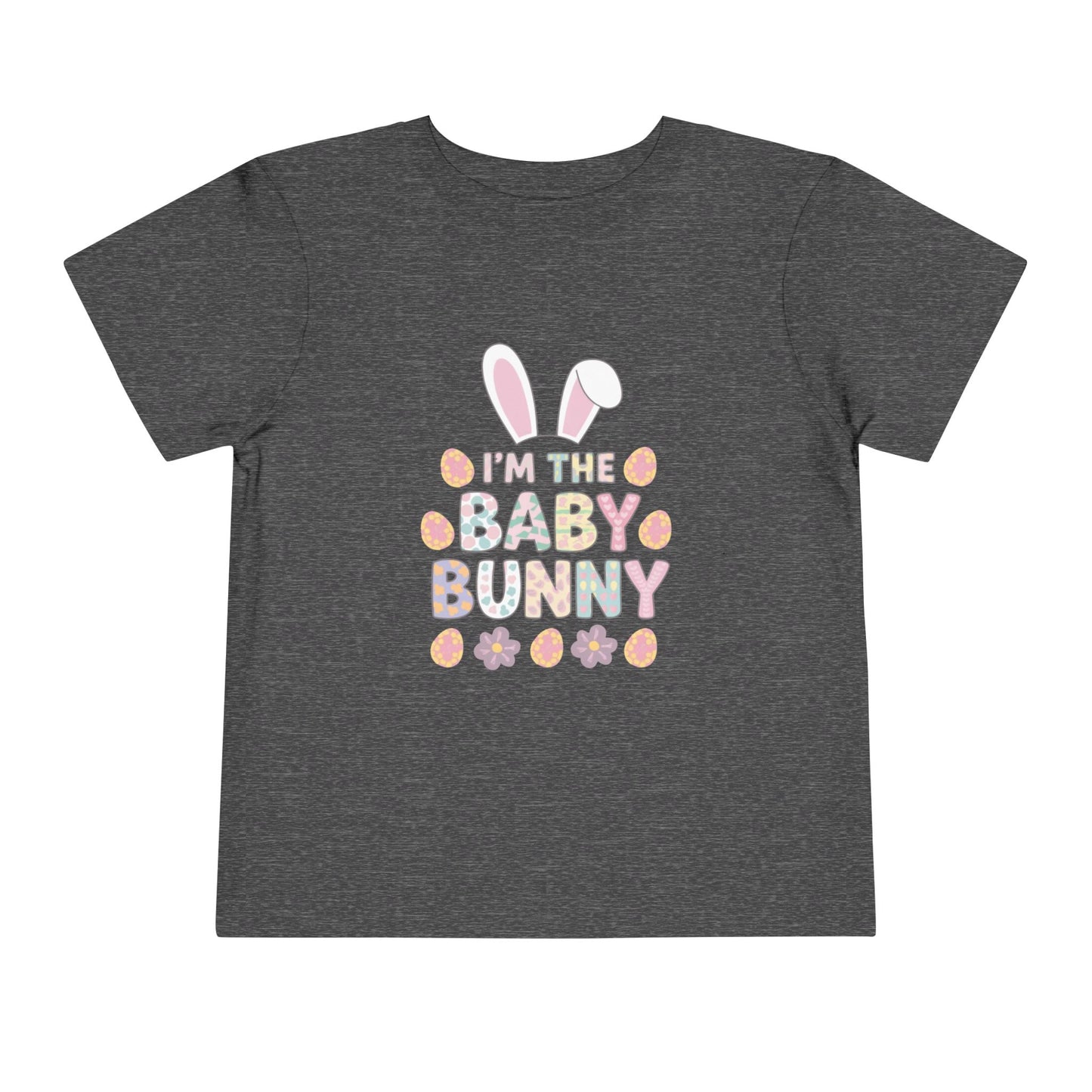 Toddler Tee — “I’m the Baby Bunny” Easter Graphic Shirt
