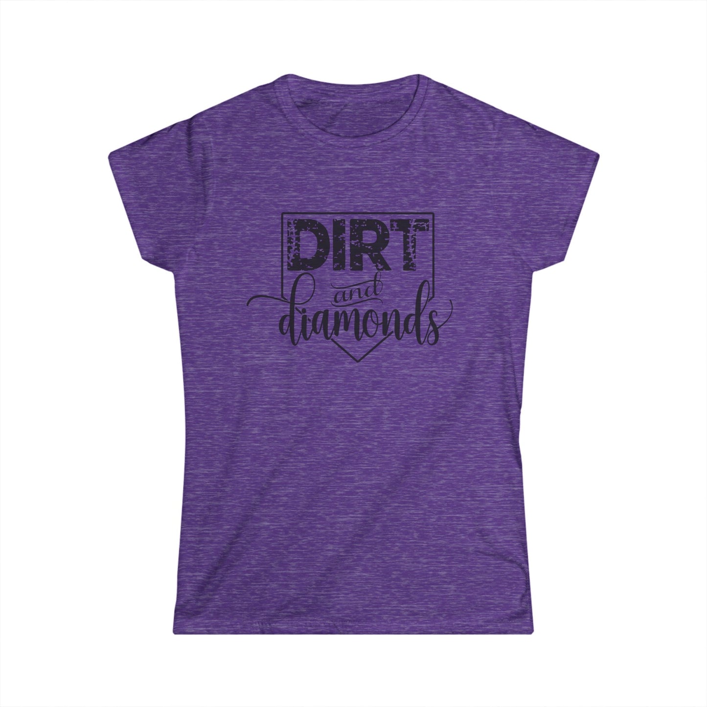 Dirt and Diamonds Women's Tee — Rustic Western Graphic Shirt for Farm, Ranch & Country Living