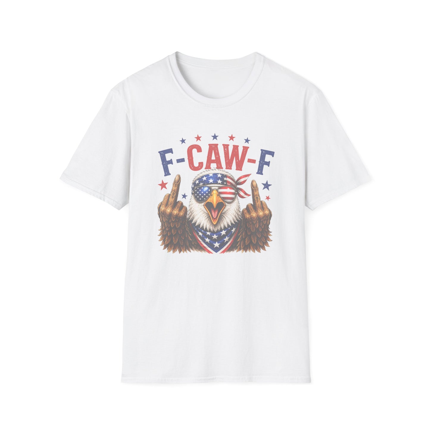 Patriotic Eagle 'F-CAW-F' T-Shirt